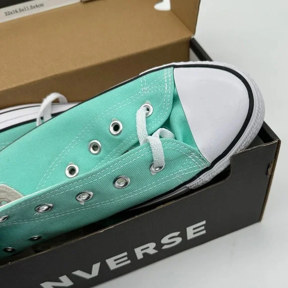 Converse Shoes Unisex Mens 9.5 Womens 11 Green Chuck Taylor All Star 164396F NEW - Picture 4 of 9